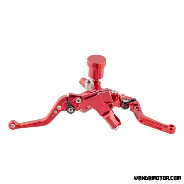 Lever kit aluminium universal red-1